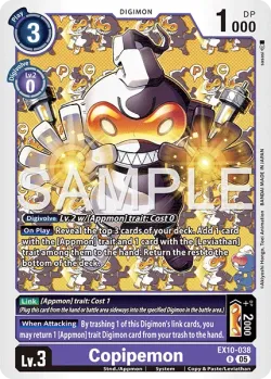 Copipemon 「EX10-038」「EN」