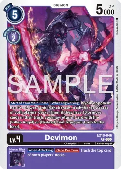 Devimon 「EX10-046」「EN」