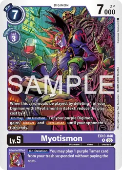 Myotismon 「EX10-048」「EN」