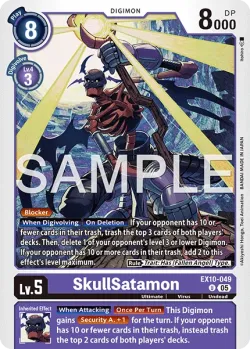 SkullSatamon 「EX10-049」「EN」