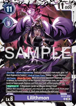 Lilithmon 「EX10-058」「EN」