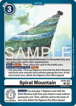 Spiral Mountain 「EX10-072」「EN」