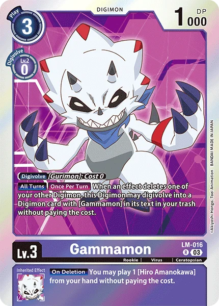 Gammamon 「LM-016」「EN」