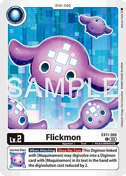Flickmon 「EX11-006」「EN」