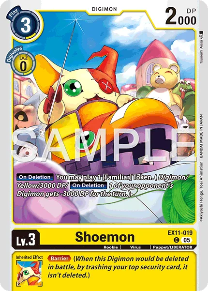 Shoemon 「EX11-019」「EN」