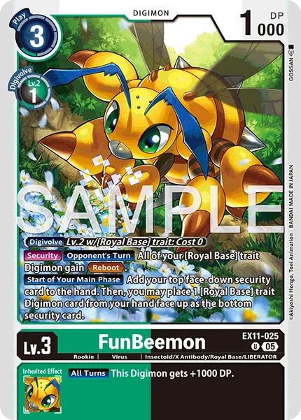 FunBeemon 「EX11-025」「EN」