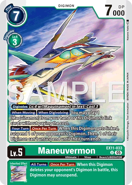 Maneuvermon 「EX11-033」「EN」