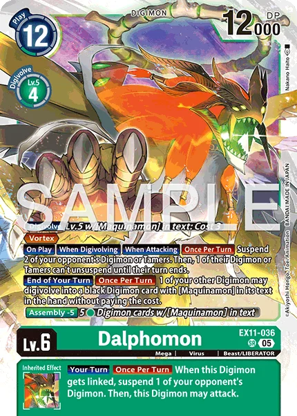Dalphomon 「EX11-036」「EN」