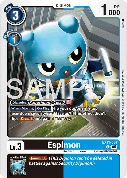 Espimon 「EX11-037」「EN」