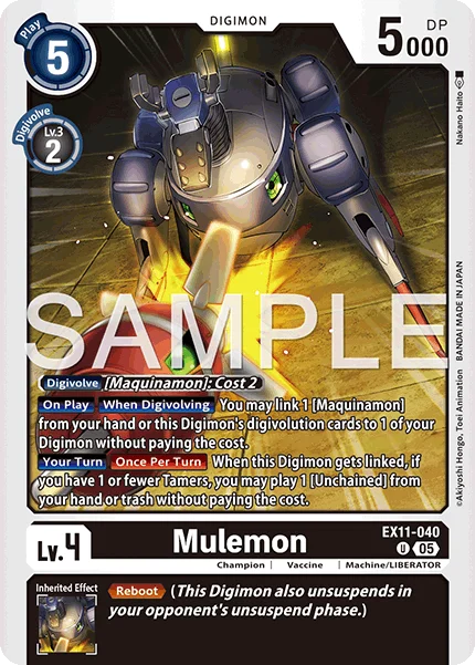 Mulemon 「EX11-040」「EN」