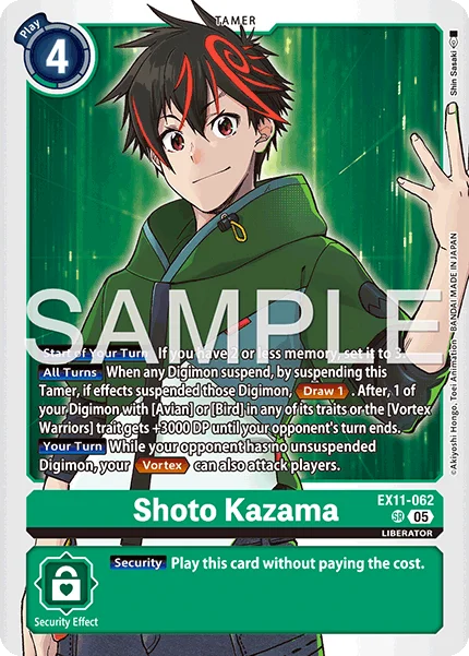 Shoto Kazama 「EX11-062」「EN」