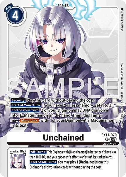 Unchained 「EX11-070」「EN」
