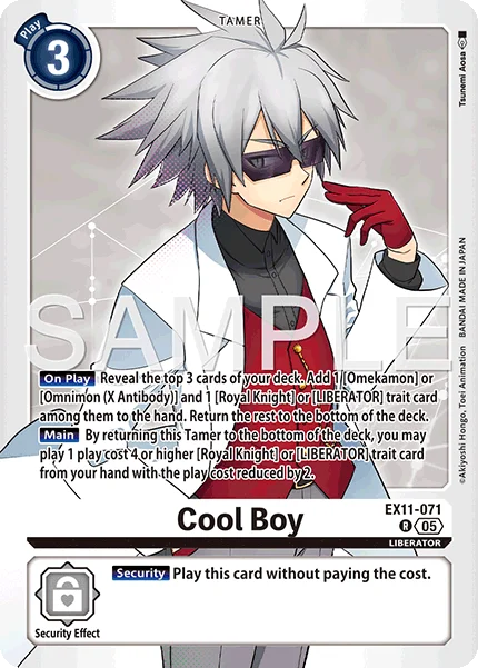 Cool Boy 「EX11-071」「EN」