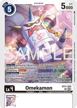 Omekamon 「EX11-053」「EN」