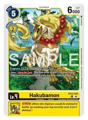 Hakubamon 「EX12-043」「EN」