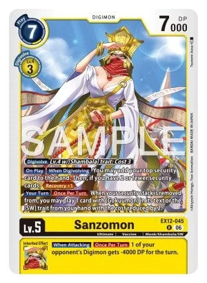 Sanzomon 「EX12-045」「EN」