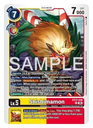 Shishimamon 「EX12-046」「EN」