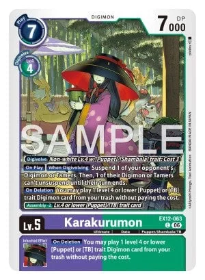 Karakurumon 「EX12-063」「EN」