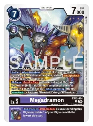 Megadramon 「EX12-064」「EN」