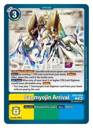 Sanmyojin Arrival 「EX12-070」「EN」