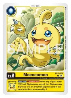 Mococomon — EX-12: EXTRA BOOSTER DIGITAL WORLD SHAMBALA #EX12-002 · Digimon