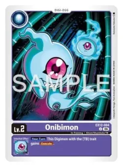 Onibimon — EX-12: EXTRA BOOSTER DIGITAL WORLD SHAMBALA #EX12-004 · Digimon