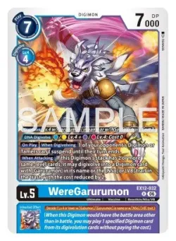 WereGarurumon 「EX12-032」「EN」