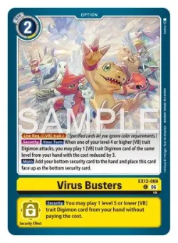 Virus Busters 「EX12-069」「EN」