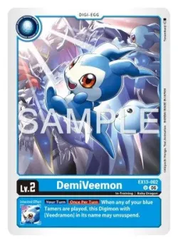 DemiVeemon — EX-13: EXTRA BOOSTER CHIVALROUS XIII #EX13-002 · Digimon