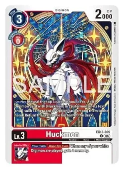 Huckmon — Box Promotion Pack: CHIVALROUS XIII #EX13-009 · Digimon