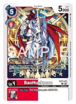 BaoHuckmon — EX-13: EXTRA BOOSTER CHIVALROUS XIII #EX13-011 · Digimon