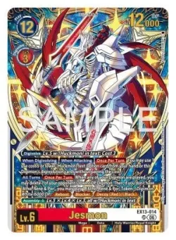 Jesmon — EX-13: EXTRA BOOSTER CHIVALROUS XIII #EX13-014 · Digimon