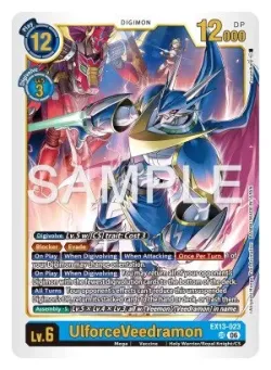 UlforceVeedramon — EX-13: EXTRA BOOSTER CHIVALROUS XIII #EX13-023 · Digimon