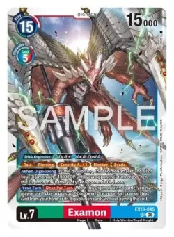 Examon — EX-13: EXTRA BOOSTER CHIVALROUS XIII #EX13-045 · Digimon