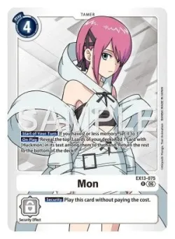 Mon — EX-13: EXTRA BOOSTER CHIVALROUS XIII #EX13-075 · Digimon