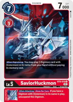 SaviorHuckmon — Final Championships 2022 #BT6-015 · Digimon