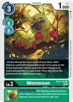 Wormmon — Gen Con 2024 #BT12-047 · Digimon