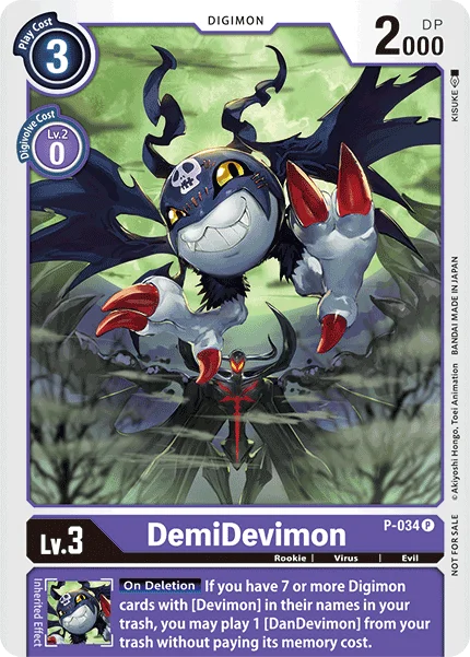 DemiDevimon 「P-034」「EN」