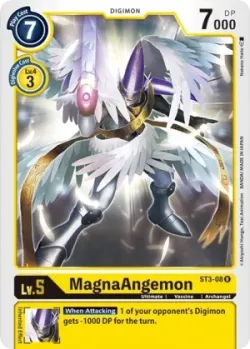 MagnaAngemon — Great Legend Pre-Release Promotion #ST3-08 · Digimon