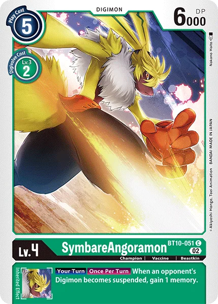 SymbareAngoramon 「BT10-051」「EN」