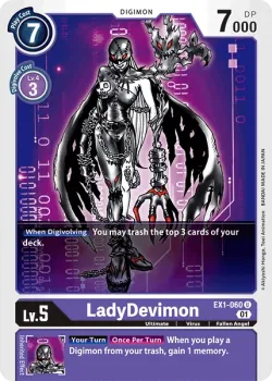 LadyDevimon 「EX1-060」「EN」