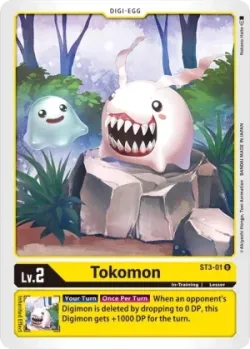 Tokomon — Judge Pack 2 #ST3-01 · Digimon