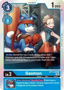 Gaomon — Judge Pack 5 #BT11-020 · Digimon