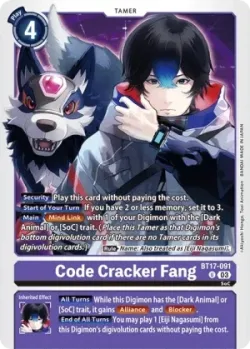 Code Cracker Fang 「BT17-091」「EN」