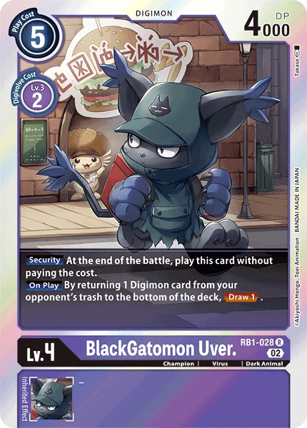 BlackGatomon Uver. 「RB1-028」「EN」