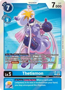 Thetismon — Pre-Release Pack: Exceed Apocalypse #LM-004 · Digimon