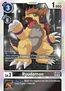Ryudamon — LM-01: Limited Card Pack Digimon Ghost Game #LM-015 · Digimon