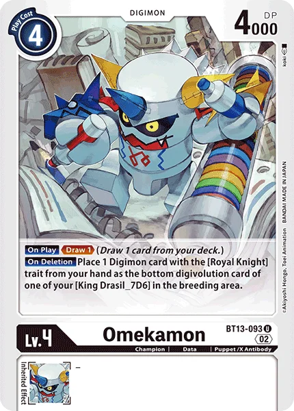 Omekamon 「BT13-093」「EN」