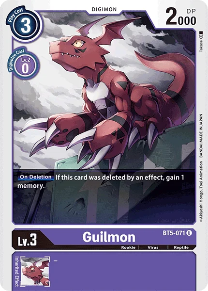 Guilmon 「BT5-071」「EN」