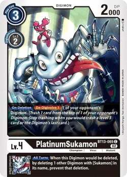 PlatinumSukamon 「BT13-065」「EN」